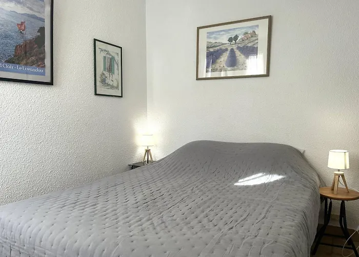 Calme Avec Climatisation, Terrasse Et Parking Au Lavandou - Fr-1-251-856 Lägenhet Le Lavandou